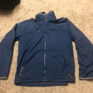 Columbi Dri Fit Blue Full ZIP Jacket